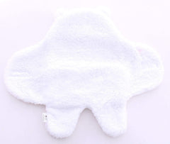Spotted Play sherpa swaddle blanket pink-white stroller-ready on-the-go comfort
