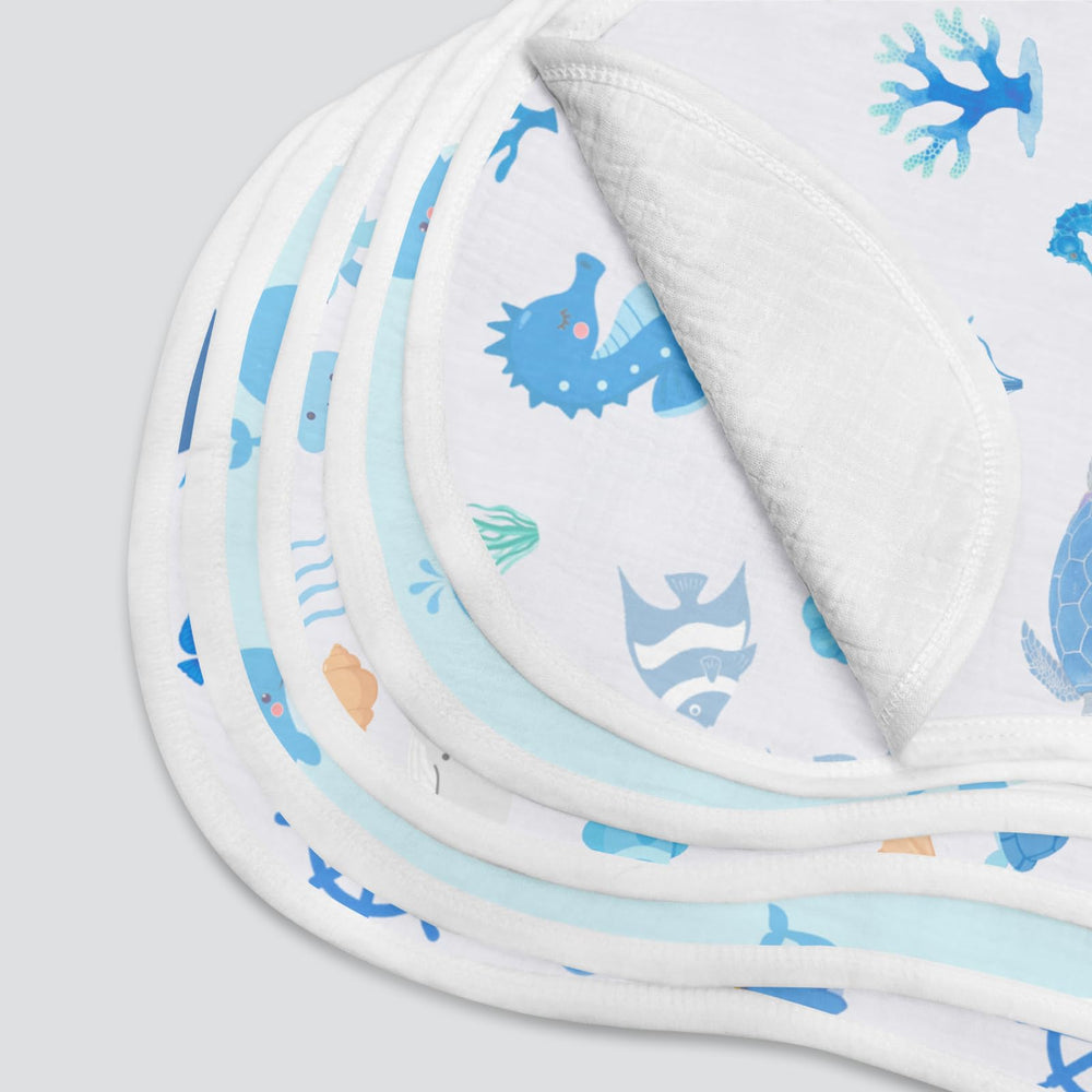 Spriggenix soft cotton burp cloths ideal for gentle feeding prep