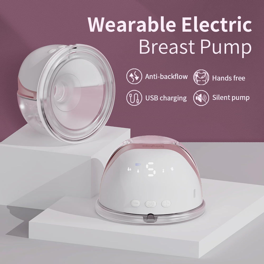 Springhope No.586 BPA-free materials prioritize safe, worry-free pumping.