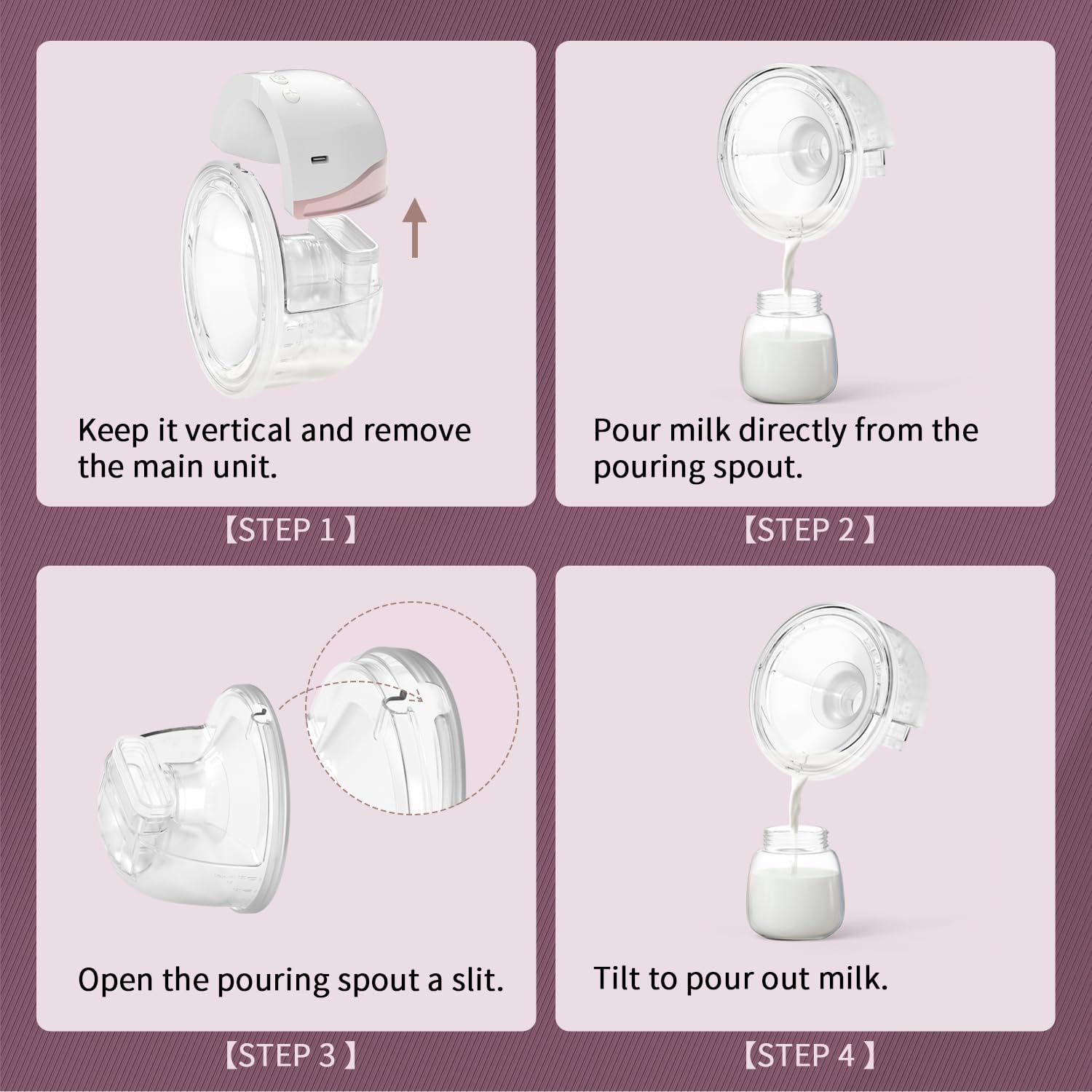 Springhope No.586 double leak-proof seal keeps milk secure during pumping.