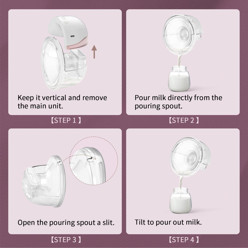 Springhope No.586 double leak-proof seal keeps milk secure during pumping.