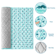 SPRINGSPIRIT 50x50 baby play mat designed for easy crawling.