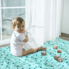Springspirit thick padding close-up highlights soft, cushioned surface for comfortable tumbles