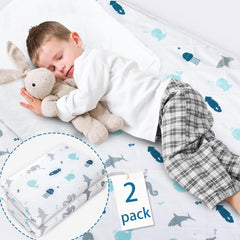 SPRINGSPIRIT bed pad with three-layer protection and absorbent surface for reliable spill containment.
