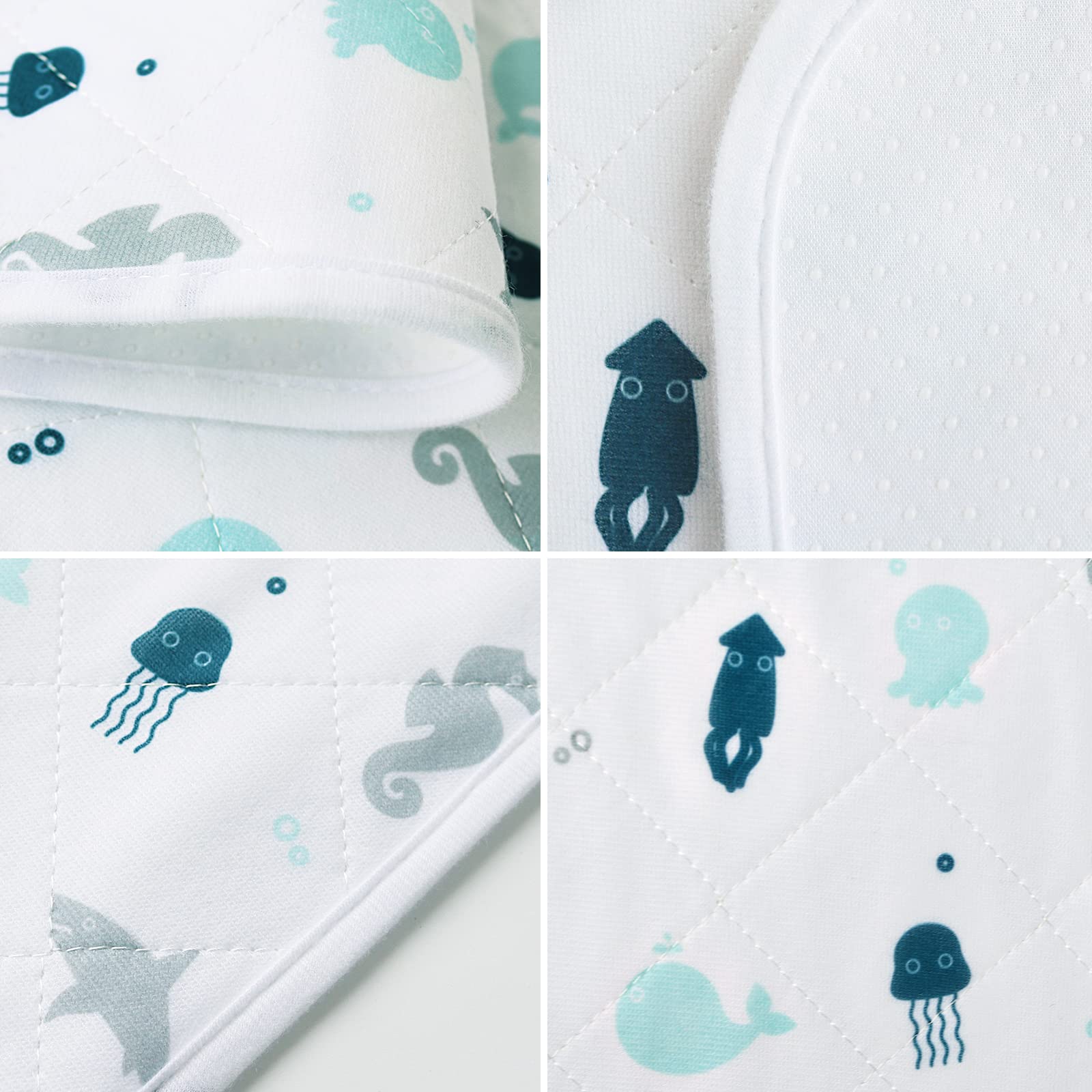 SPRINGSPIRIT bed pad is machine washable for easy cleanup after accidents.
