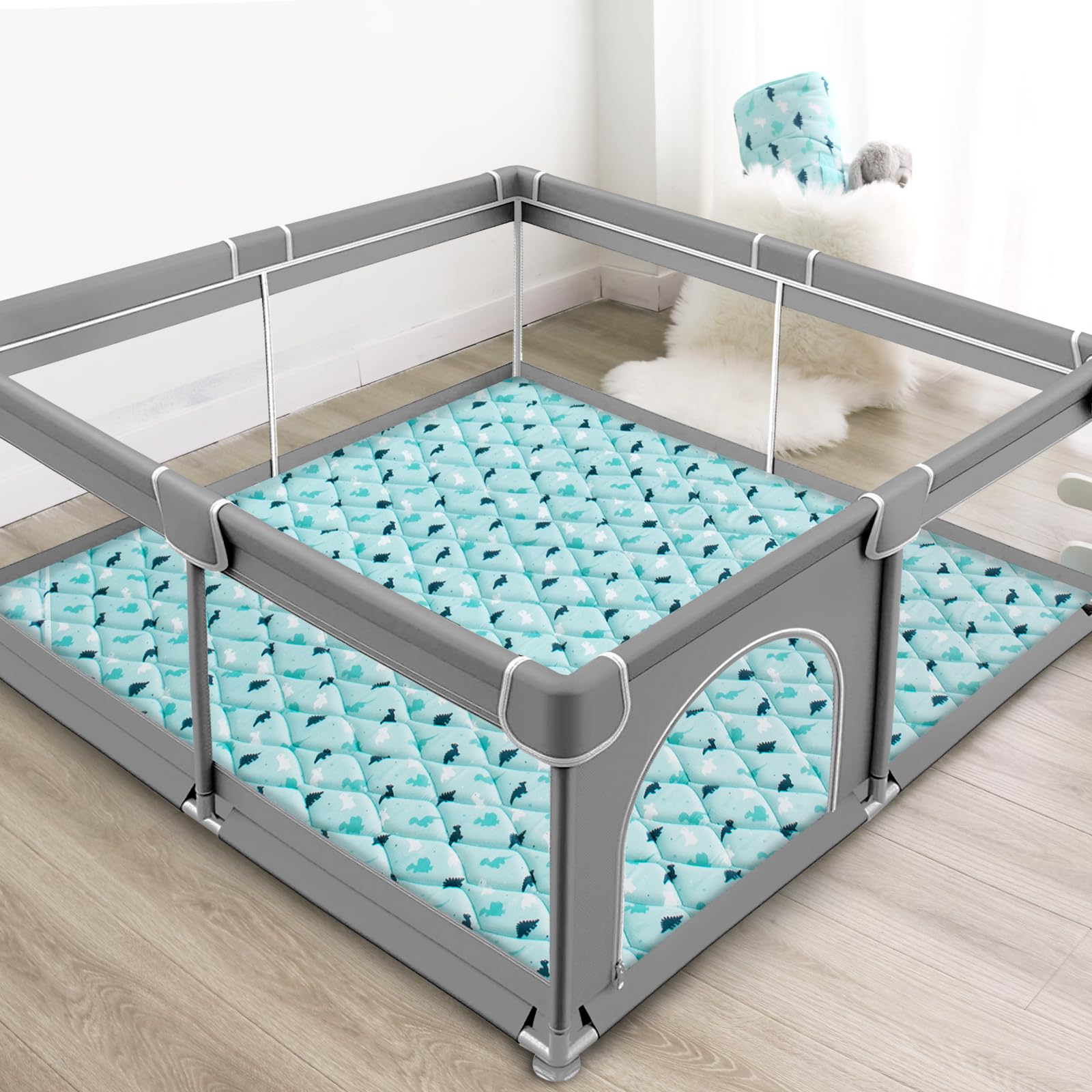 SPRINGSPIRIT easy-clean surface makes spills quick to wipe away.