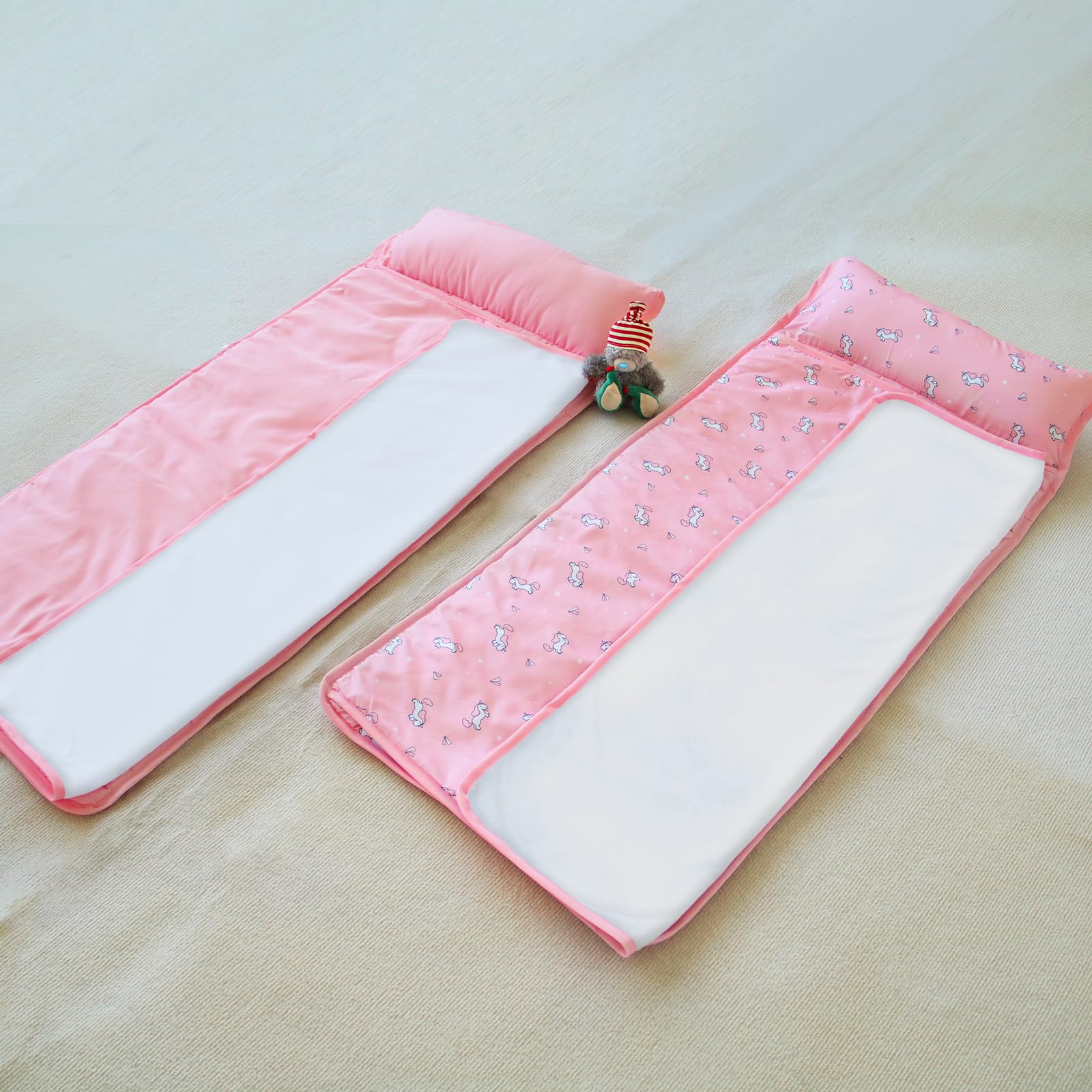 SPRINGSPIRIT nap mat care guide: wash cold, tumble dry low to maintain softness