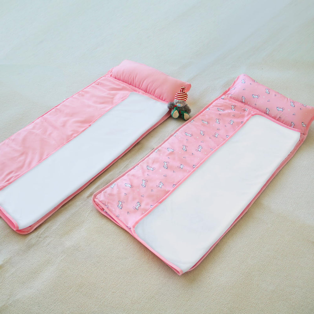 SPRINGSPIRIT nap mat care guide: wash cold, tumble dry low to maintain softness