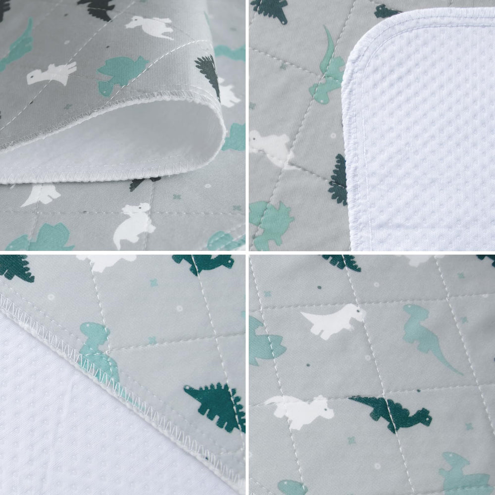 SPRINGSPIRIT potty pad features non-slip backing to stay securely in place.