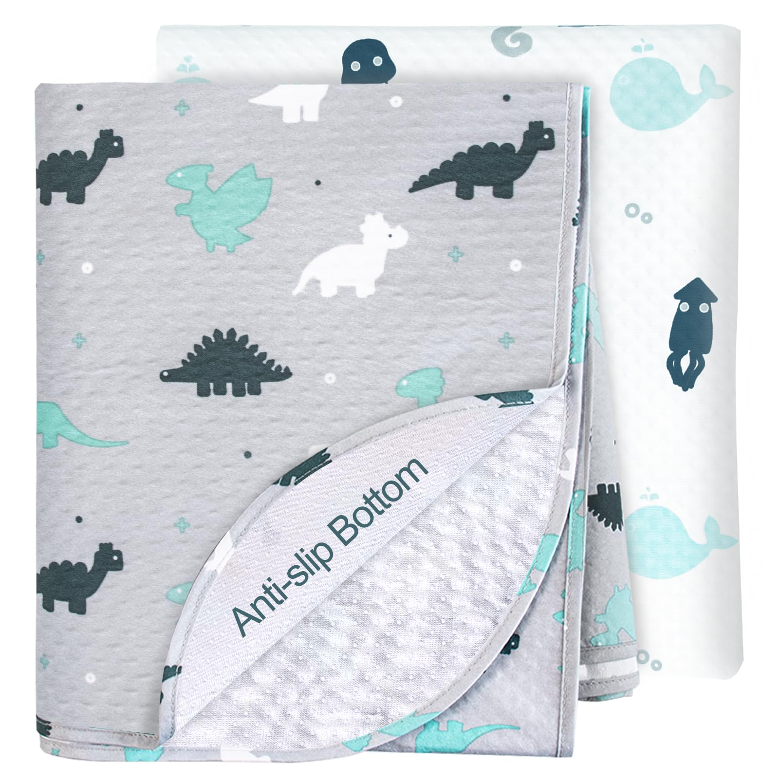 SPRINGSPIRIT splat mat wipe-clean and machine washable for easy care.