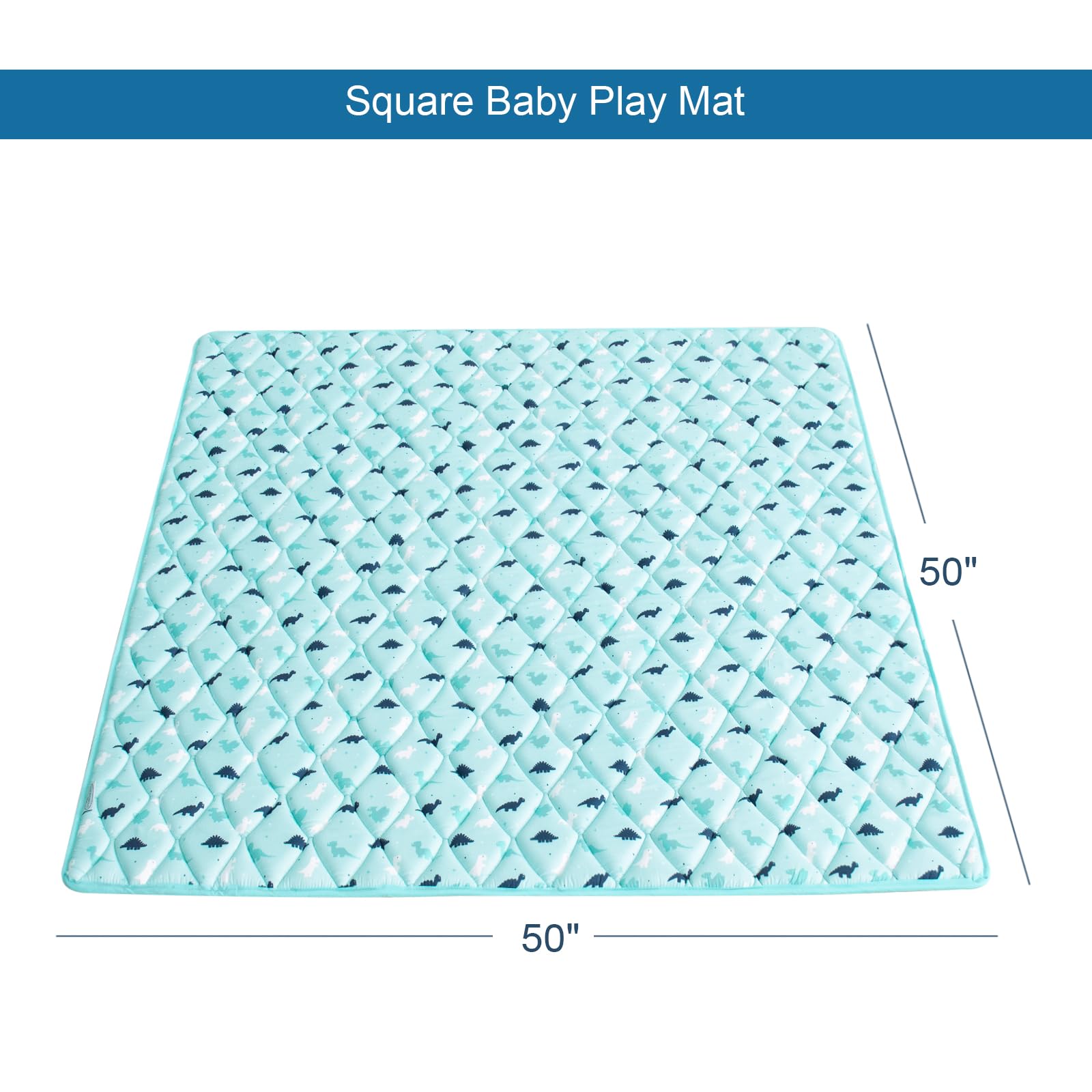 SPRINGSPIRIT thick soft foam for cushioned landings on hard floors.