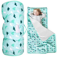 SPRINGSPIRIT toddler nap mat folded for travel and quick setup.