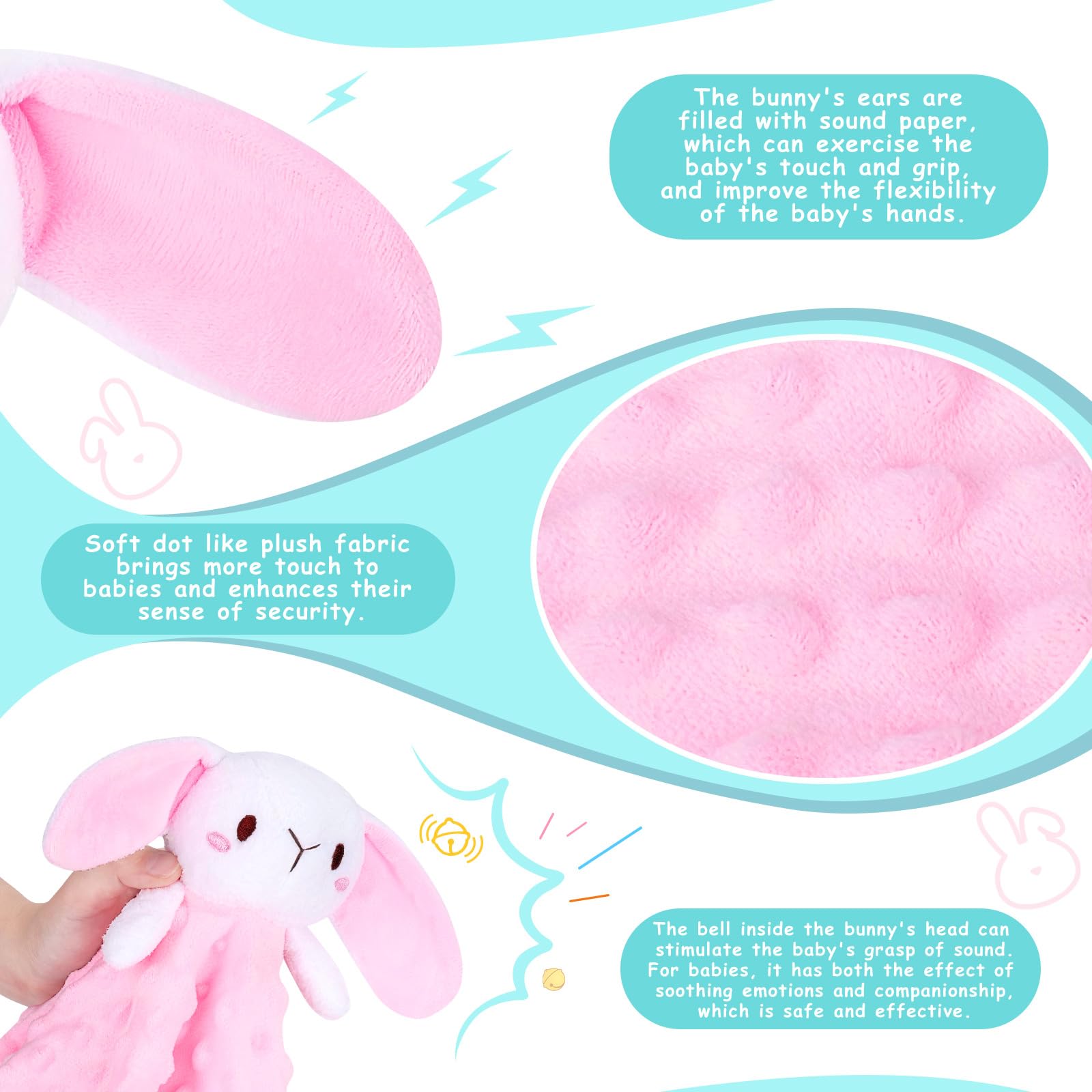 Sprinqdawin Lovey Bunny packaging showcases a gift-ready presentation.