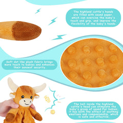 Sprinqdawin Loveys Highland Cow packaging for gift-ready presentation