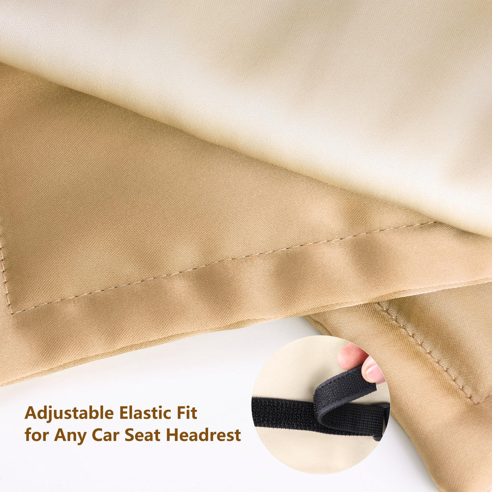 Sprouterie durable satin material resists fading and wear during daily use