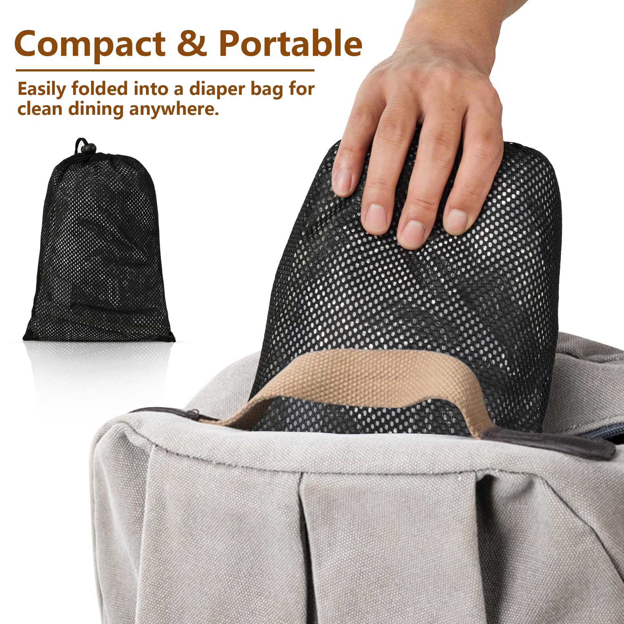 Sprouterie high chair cover ideal for restaurant use during family dining