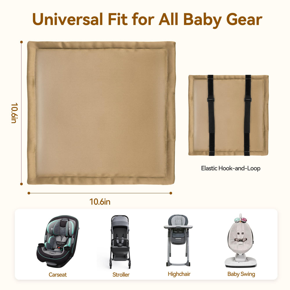 Sprouterie satin headrest protector highlights soft-touch experience for sensitive baby skin