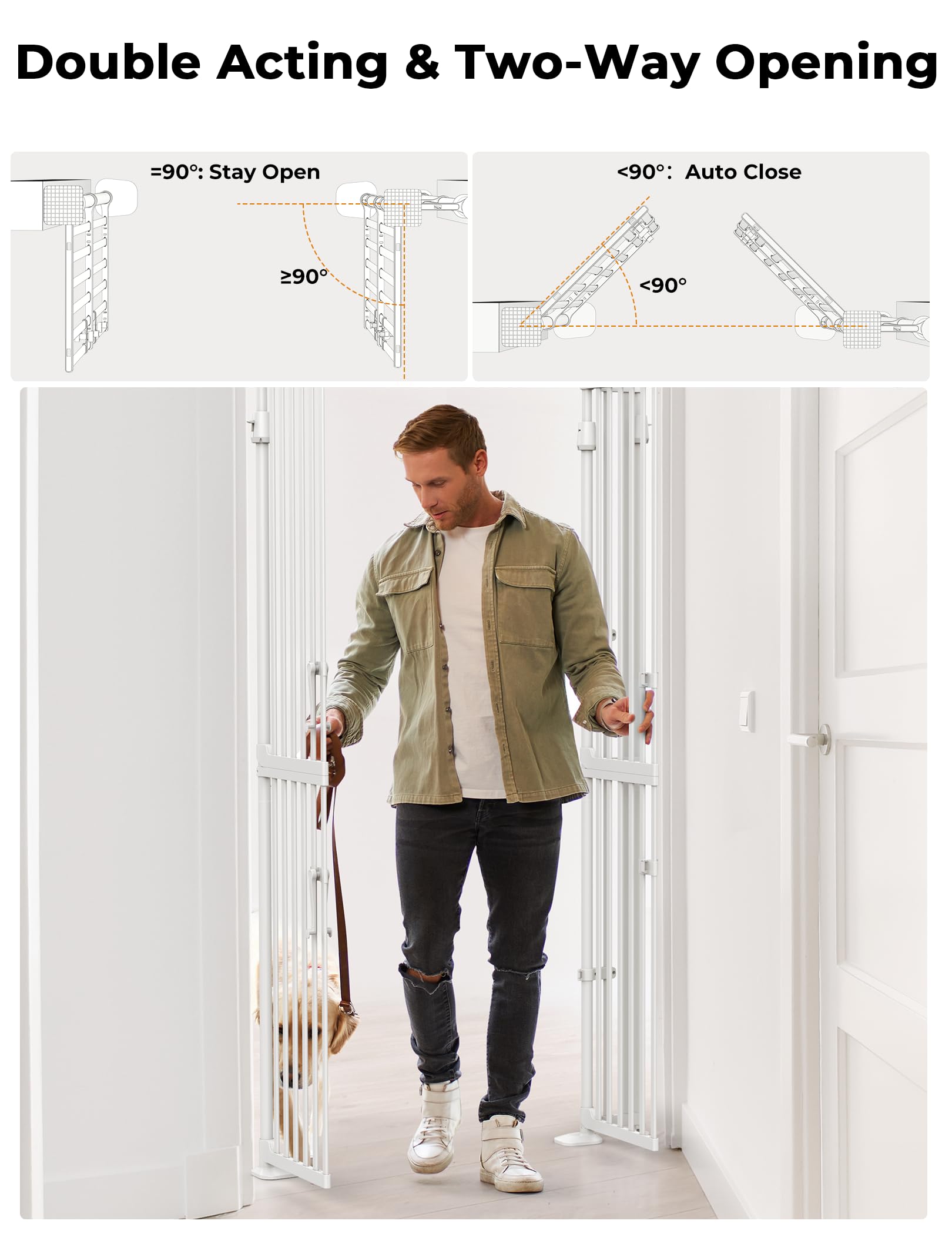 Slim, space-saving design suits narrow spaces without sacrificing safety.