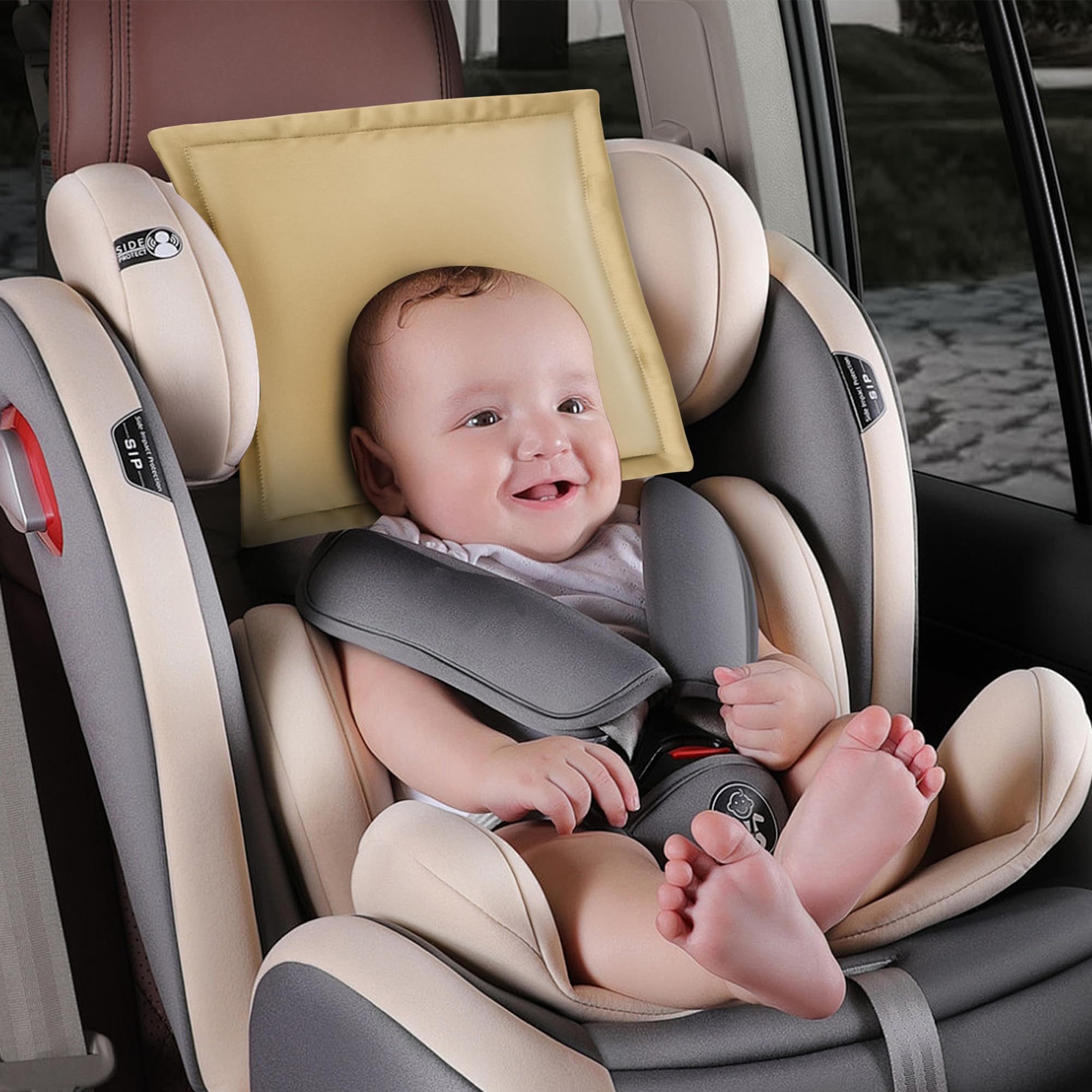 Sprouterie two-piece set packaged for on-the-go baby comfort