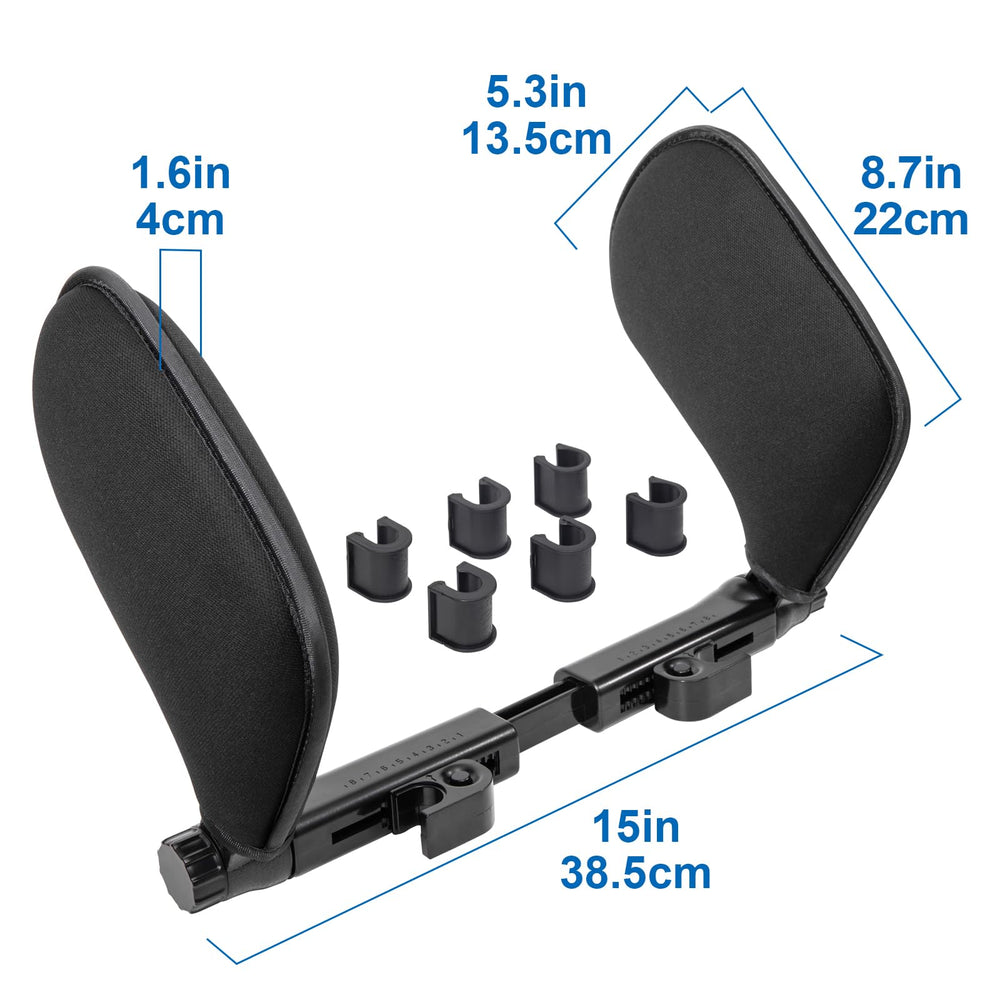 Spurtar headrest pillow securely fixed to prevent slipping during drive