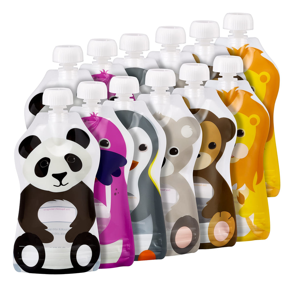 Squooshi dishwasher-safe parts simplify cleanup after busy days.