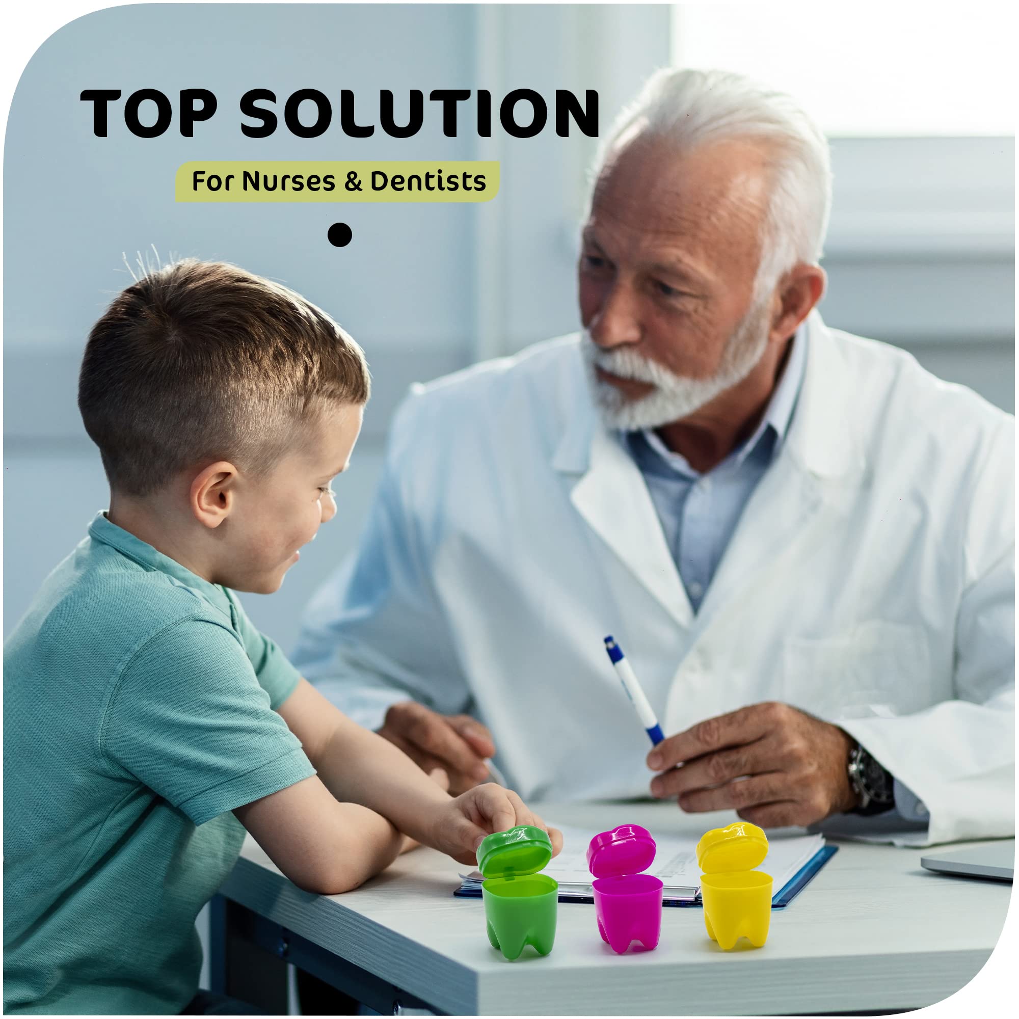 Srenta 72-pack with assorted colors for easy clinic distribution.