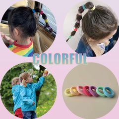 SRIVIJA colorful hair ties with wide color assortment to pair with outfits.