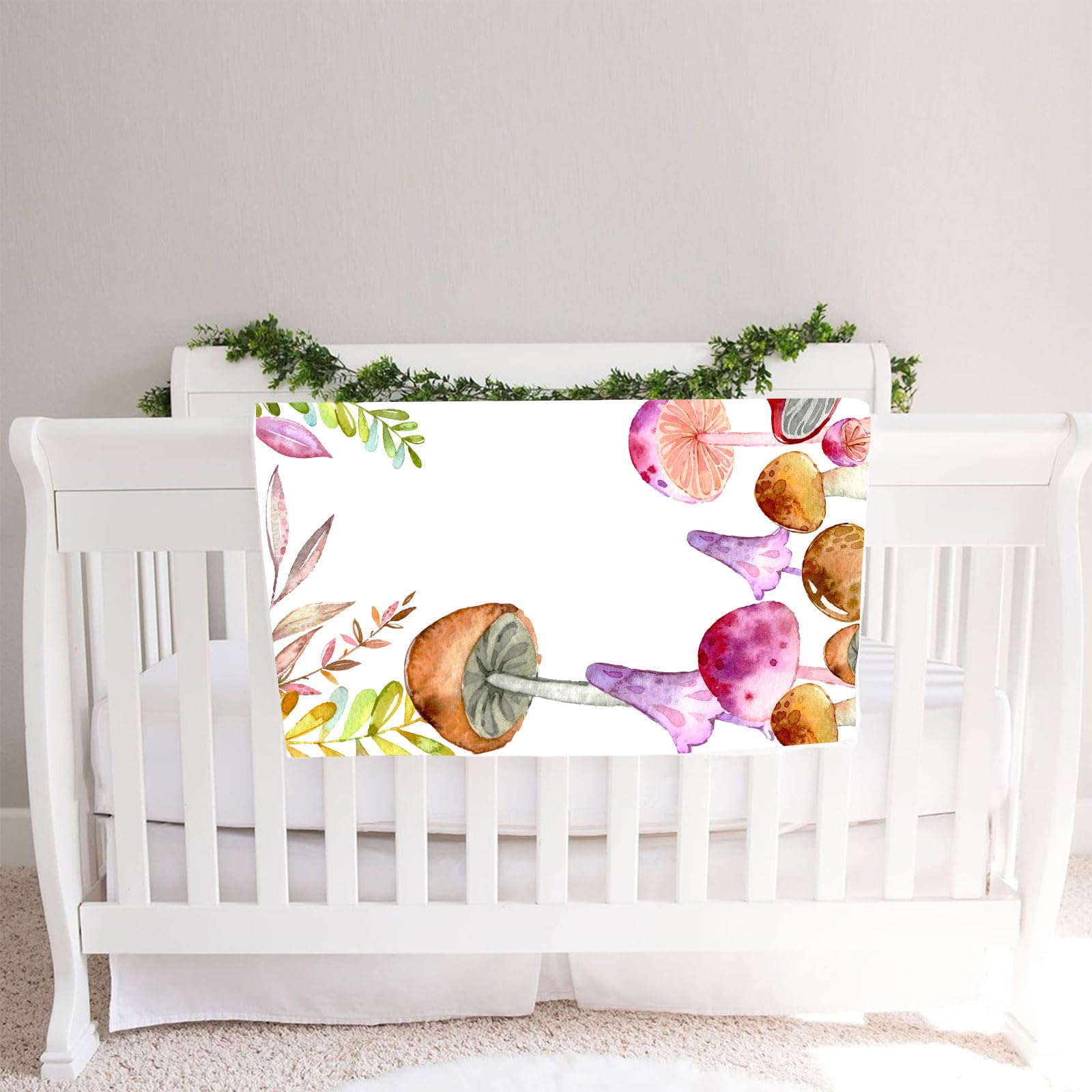 SSCSTS floral wreath framing a milestone moment on soft blanket surface