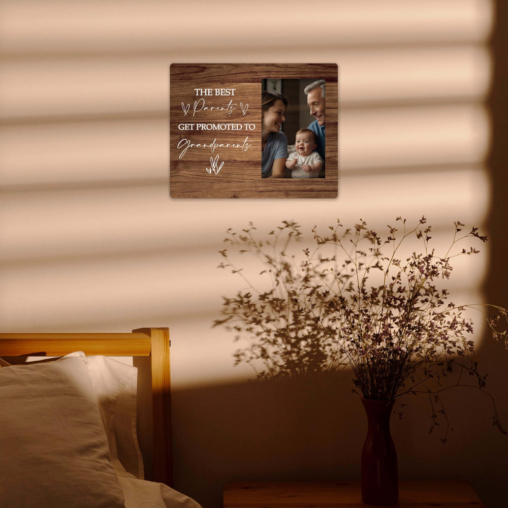 SSQBZU grandparents photo frame table-top display keeps memories on desk or shelf