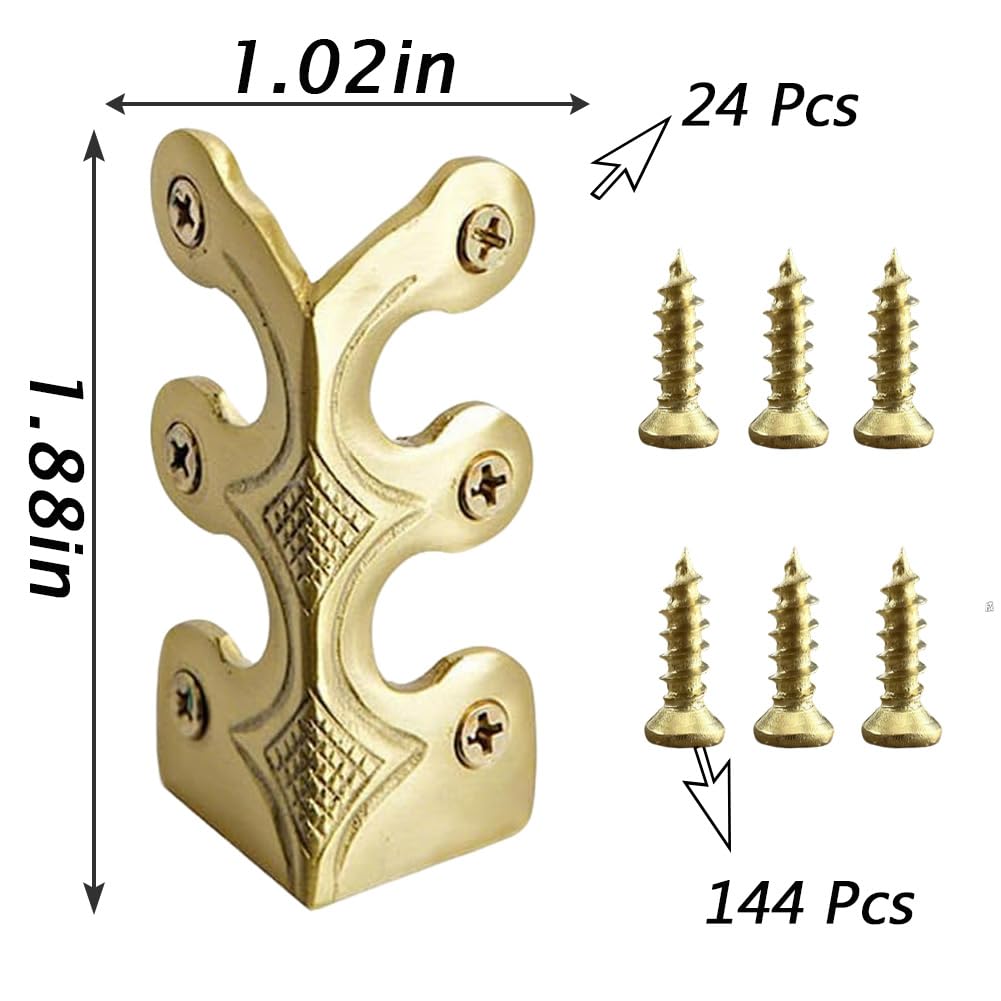 SSYHQAX baseboard corner protectors golden finish highlighting stylish furniture protection