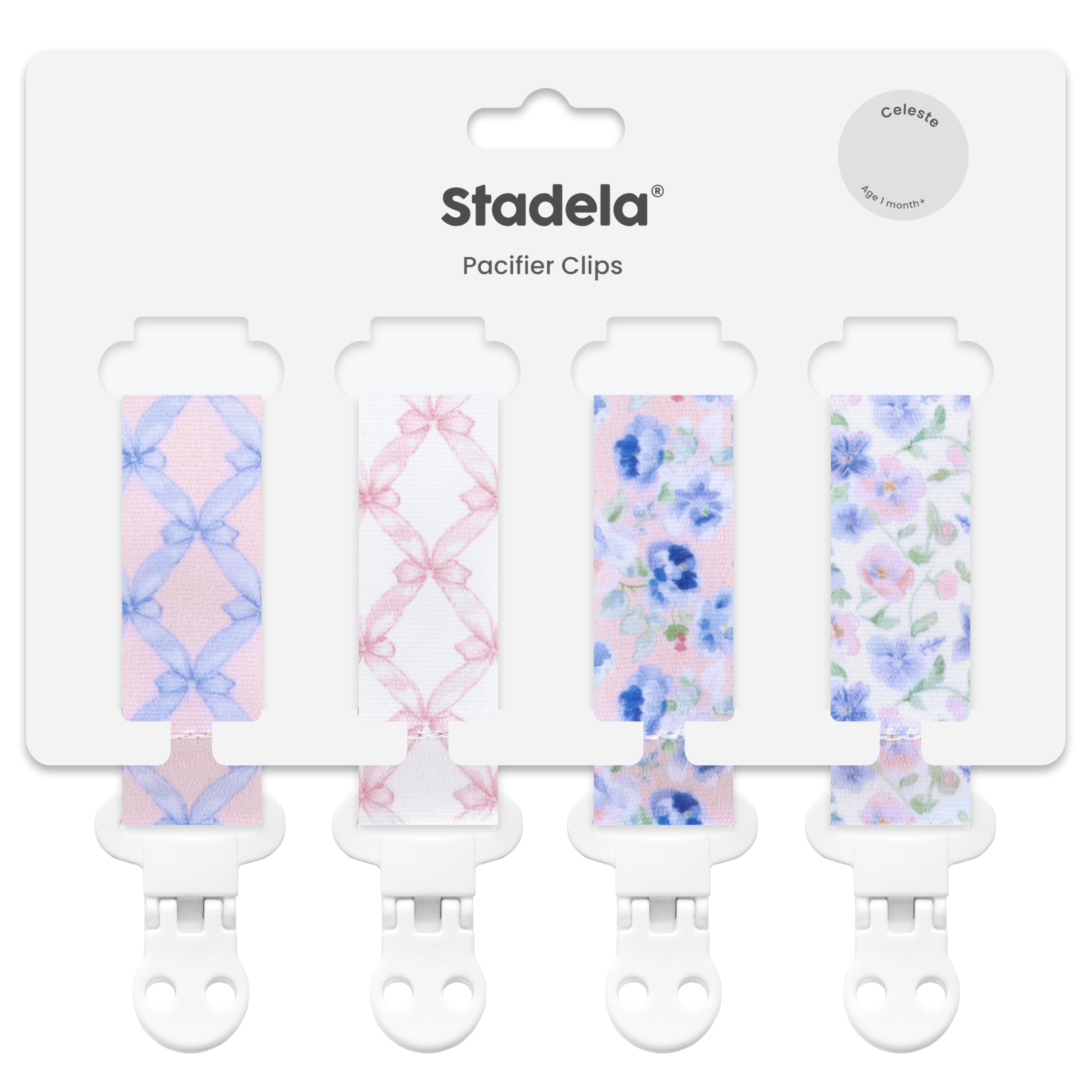 Stadela pacifier clip lightweight and travel-friendly for on-the-go moms.