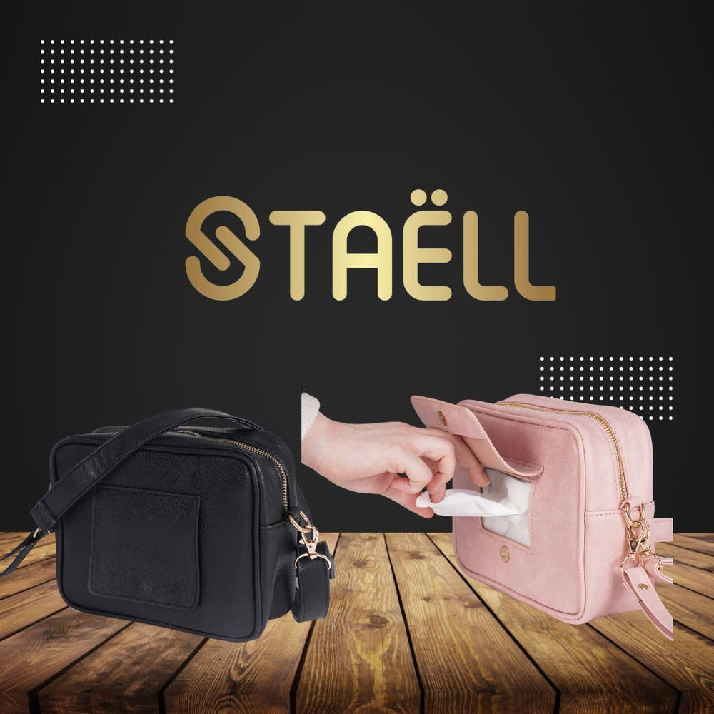 STAËLL removable straps offer versatile carry options for hands-free use