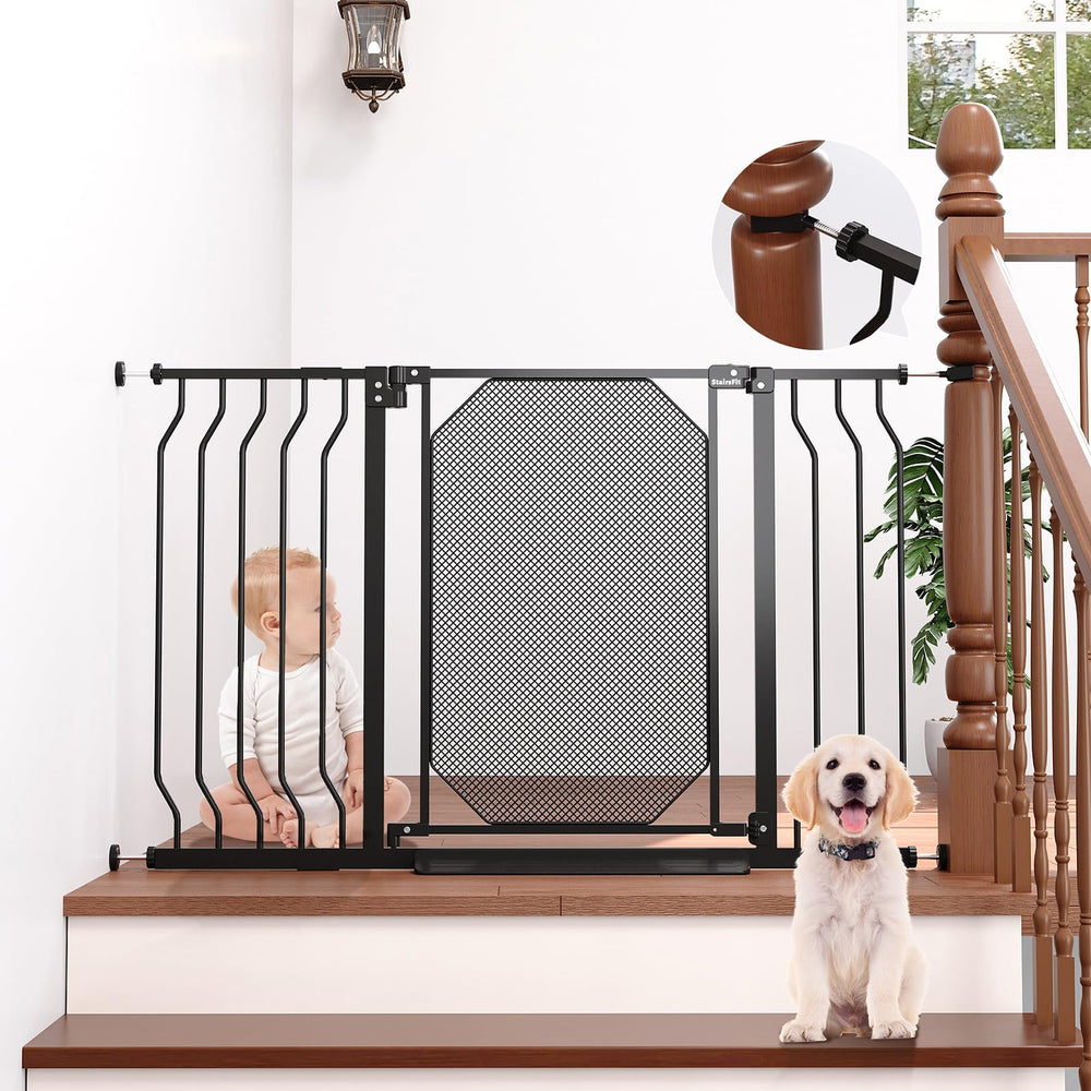 StairsFit auto-close with dual-direction opening improves one-handed use.