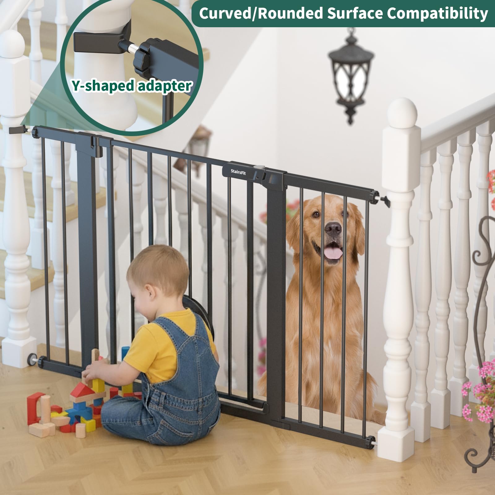 StairsFit cat door bottom opening allowing small pets to pass