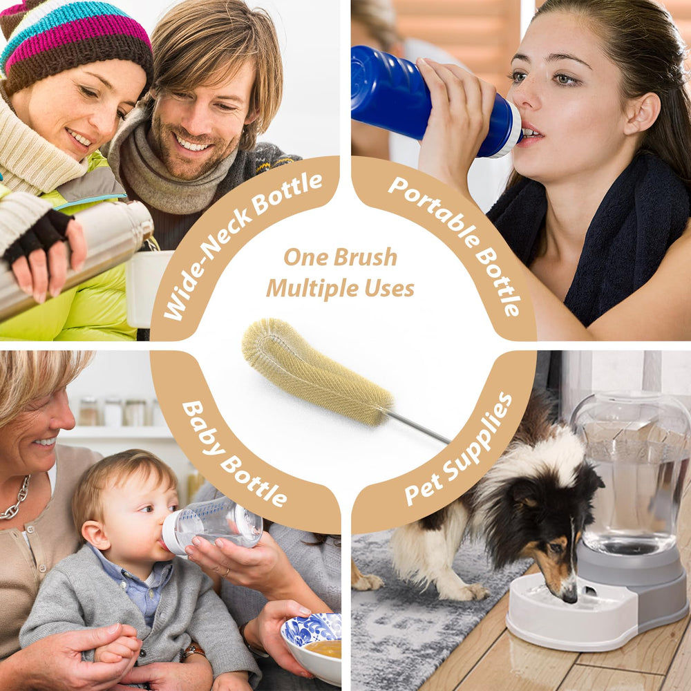 STALTWO Pet Water Dispenser Brush dishwasher-free care promotes long-lasting durability.