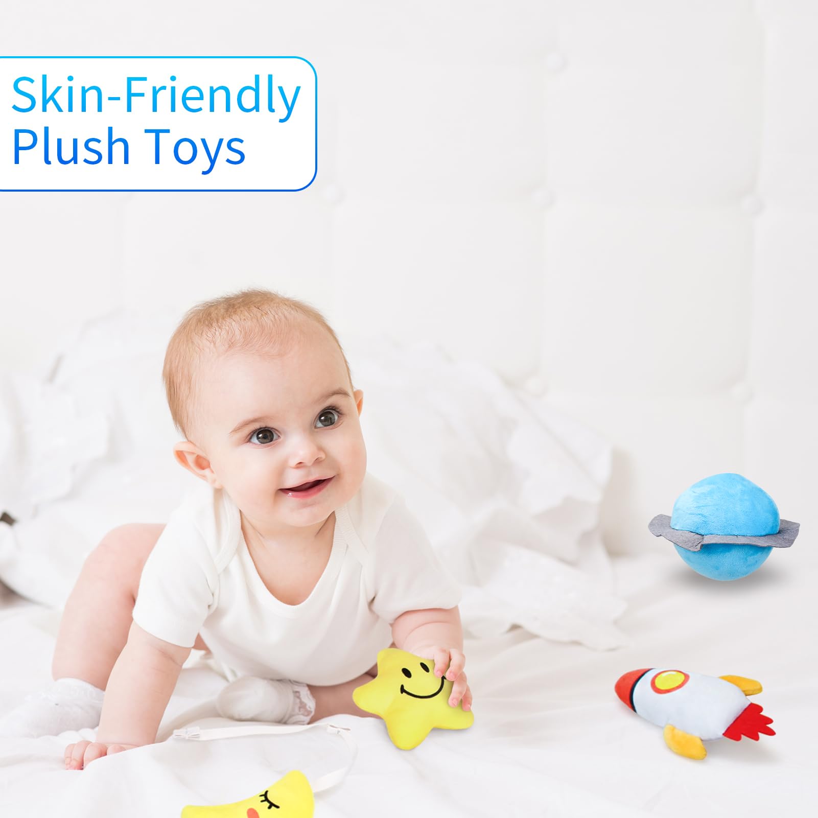 STAPAW infrared remote control lets you adjust playback without waking baby.