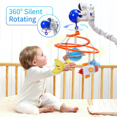 STAPAW projection light nightlight creates a dreamy ceiling scene for bedtime.