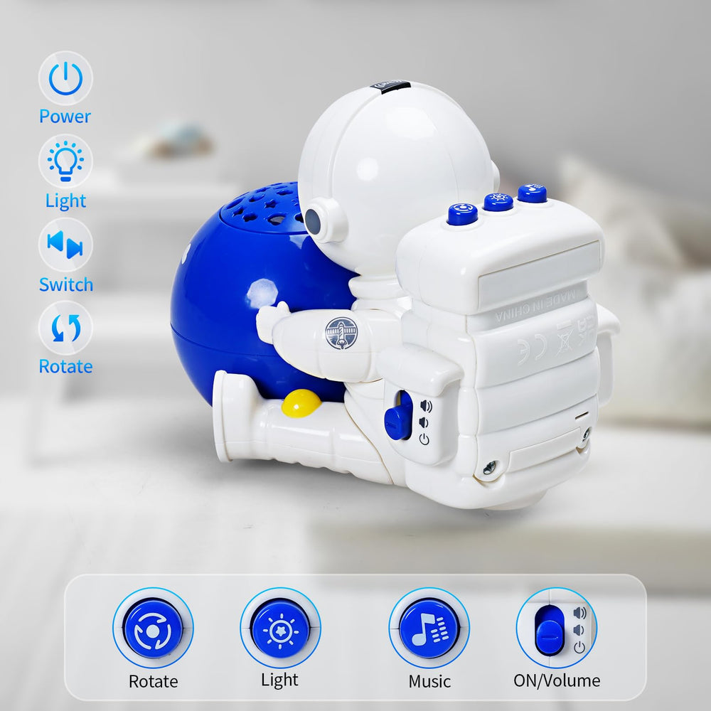 STAPAW space-theme toys rotate to entertain and engage curious little eyes.