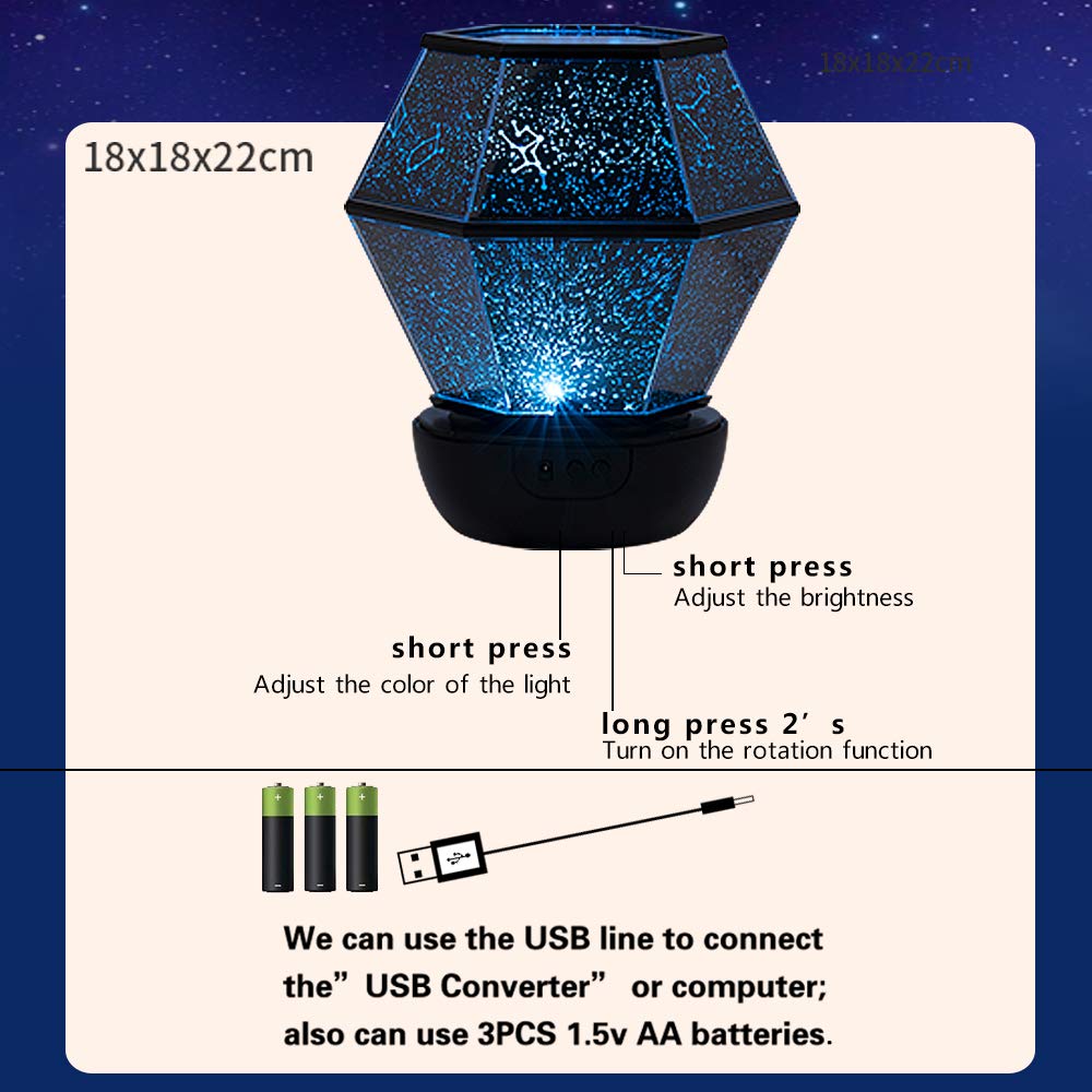 STARS LAMP gift-ready packaging suitable for birthdays and holidays.