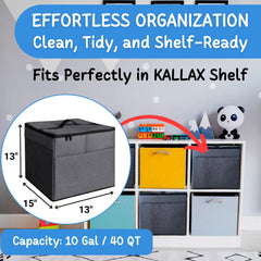 STARSIKO XL toy storage organizer interior cubes help sort toys for tidy play.