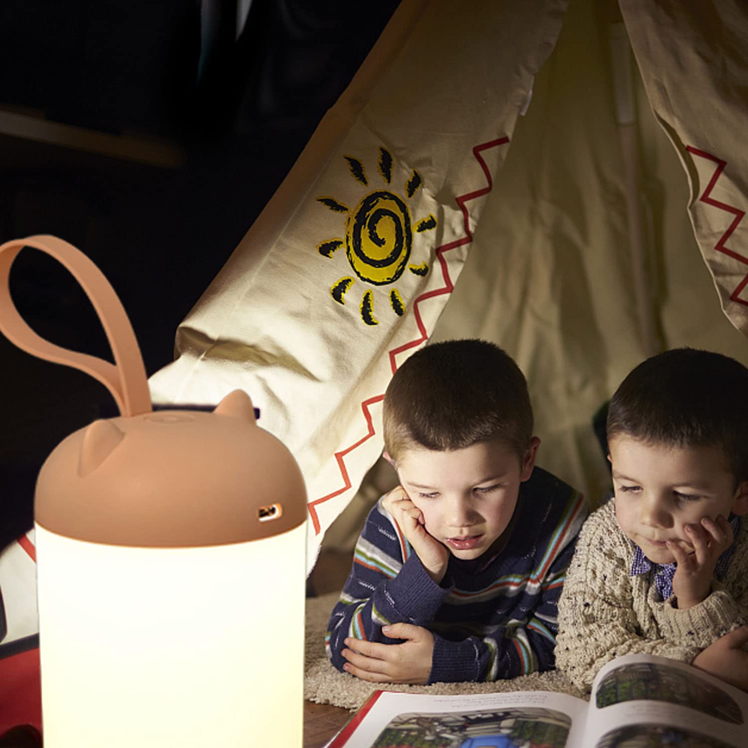 STARTOGO nursery night light supports bedtime routines and quiet reading moments.