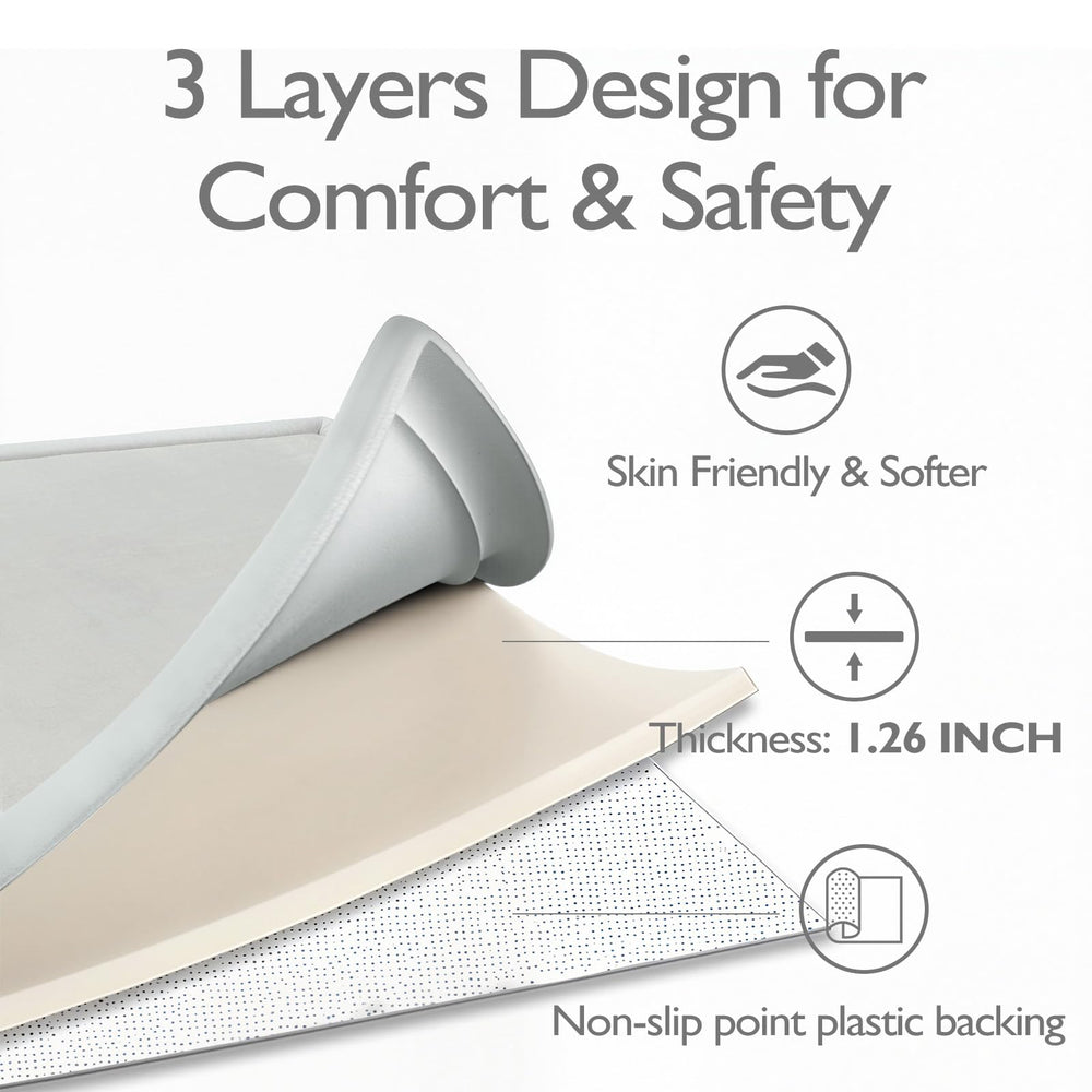 STARUIA Flannel surface texture shows soft, skin-friendly texture