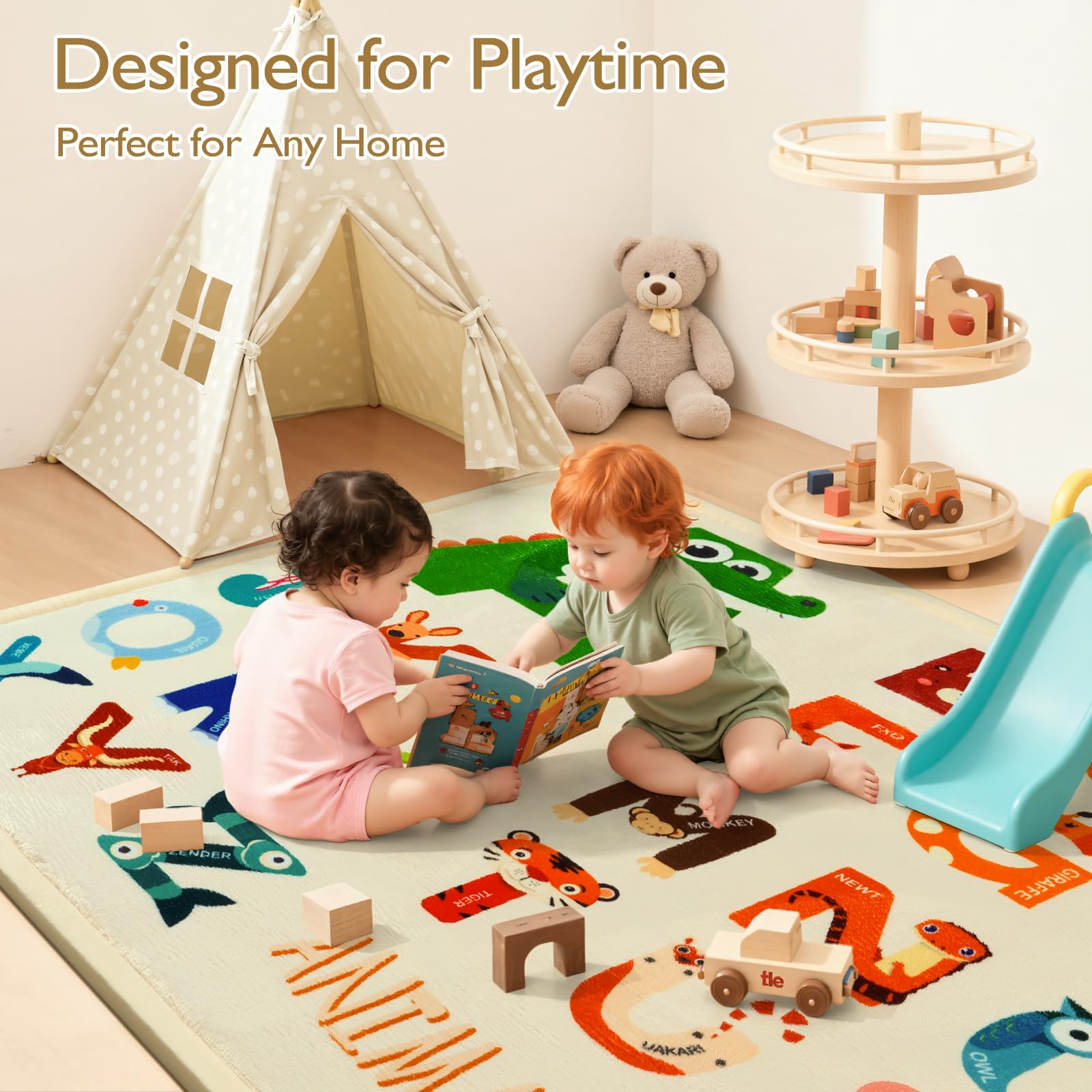 STARUIA Baby Play Mat soft-reading-spot creates cozy reading corners.