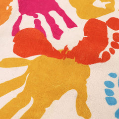 STARUIA non-slip rubber backing keeps kids safe on wood or tile floors.