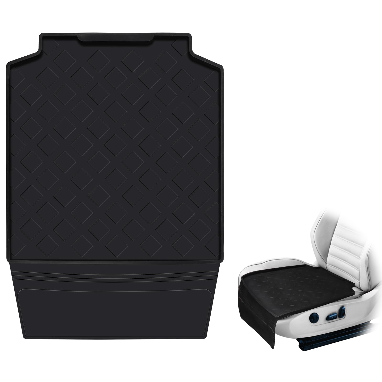 Starwicoo car seat protector latch-compatibility anchor keeps seats stable during travel.