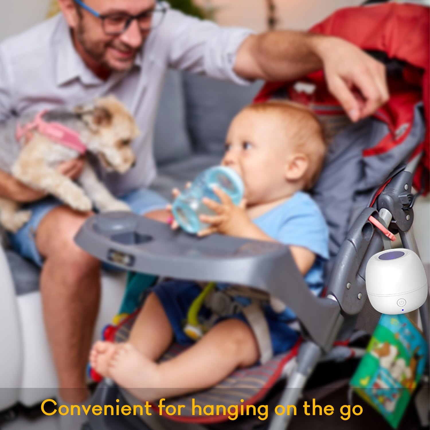 StarWin pacifier sanitizer case travel-ready design supports quick cleanup anywhere