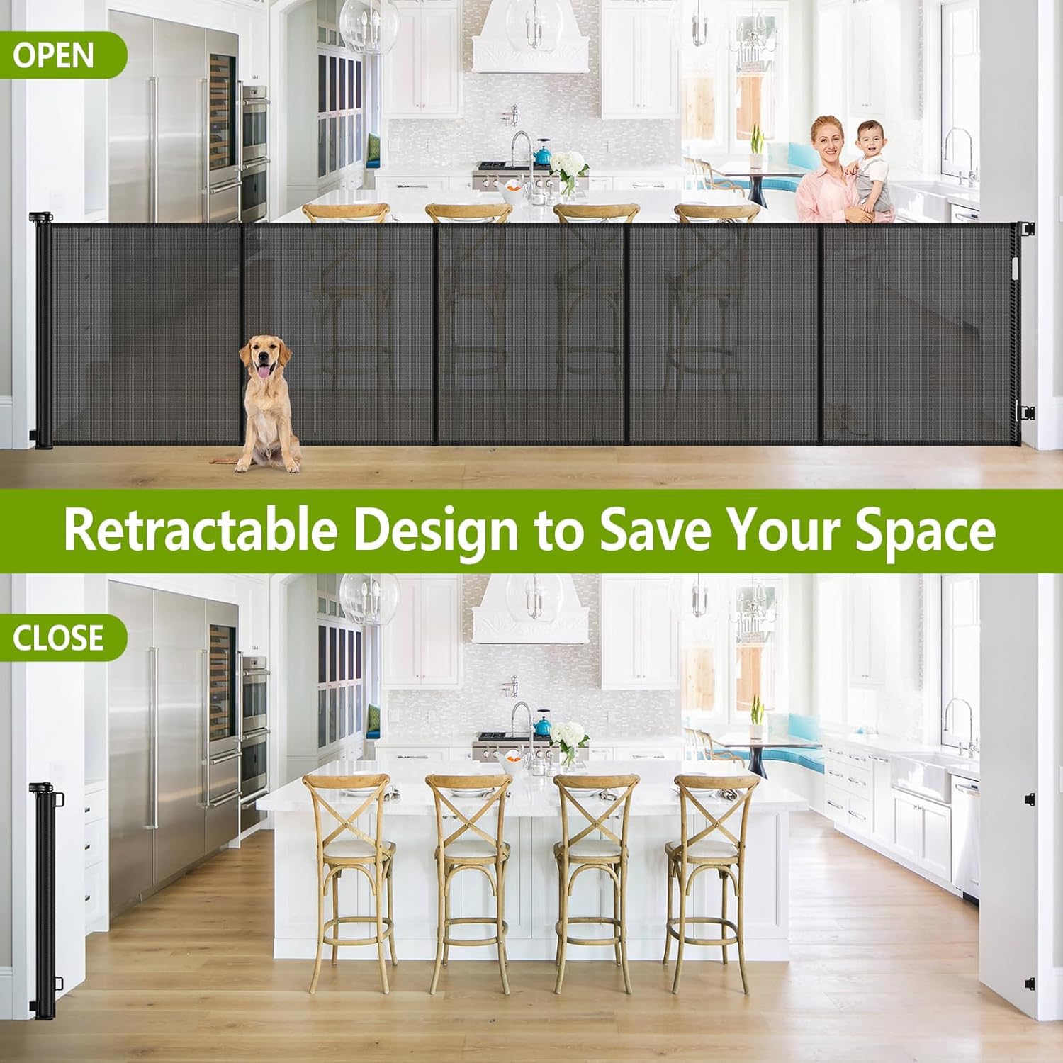 Stcockis baseboard-adjustable-fit emphasizes easy mounting without damaging trim.