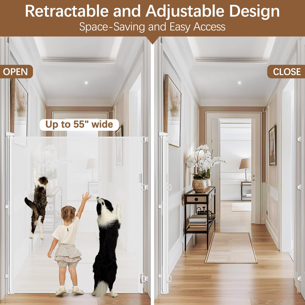 Stcockis indoor-outdoor-gate weather-resistant for versatile spaces.
