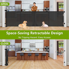 Stcockis indoor-outdoor gate proves waterproof and rustproof for porch or doorway.