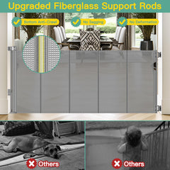 Stcockis reinforced-rod mesh close-up shows durable construction for pets.